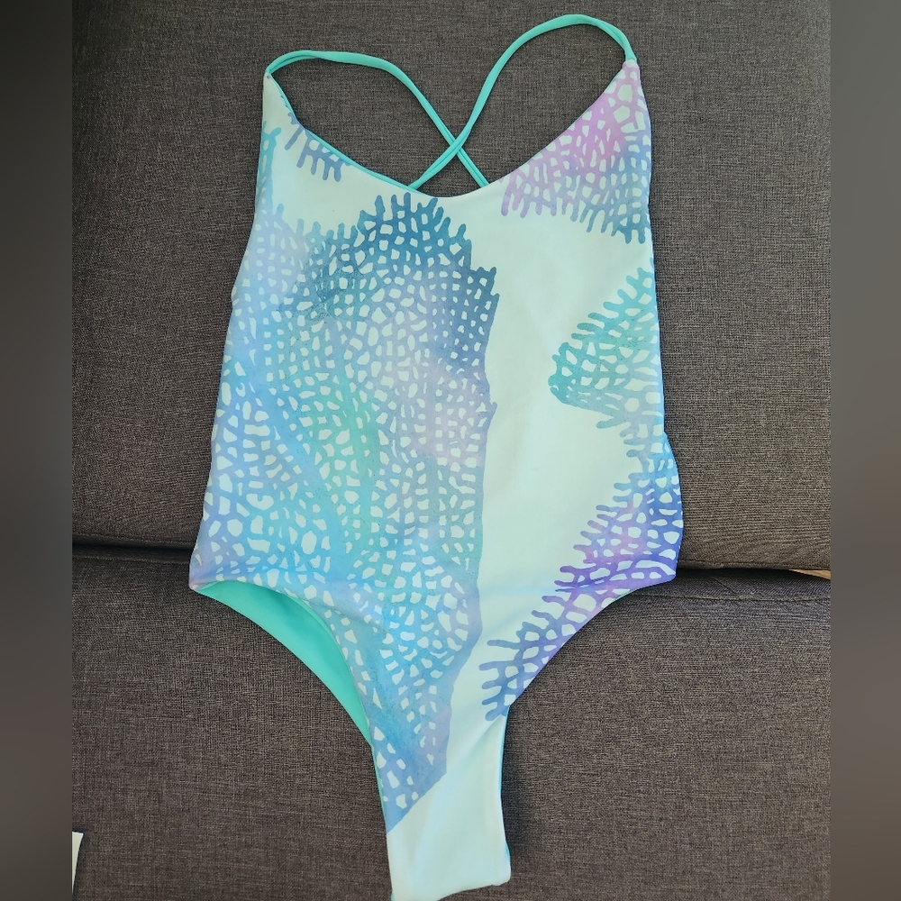 Peace Of Paradise- Reversible, Mermaid One Piece